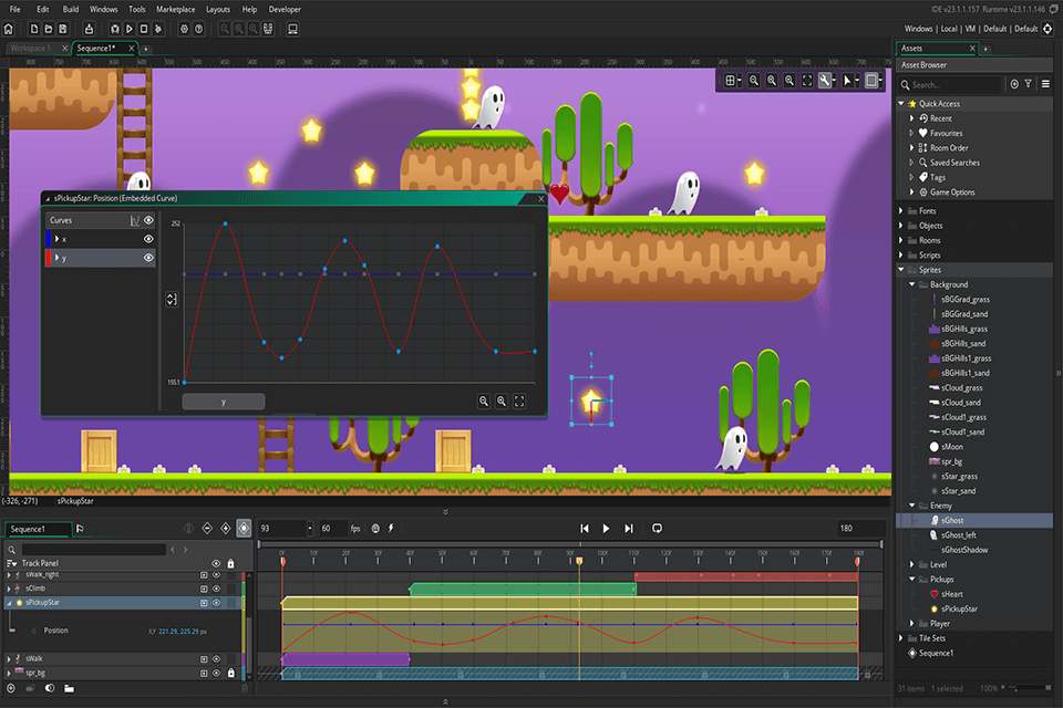 11 Best Free Game Making Software In 2026 Gamemaker Studio 2 Free Game Making Software Interface 