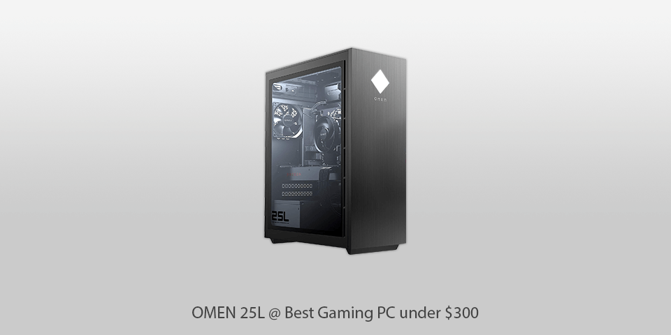 4 Best Gaming PCs Under 300 Dollars In 2026 Pc Omen 25l 