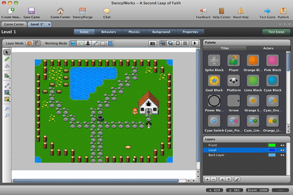 11 Best Free Game Making Software In 2026 Stencyl Free Game Making Software Interface 
