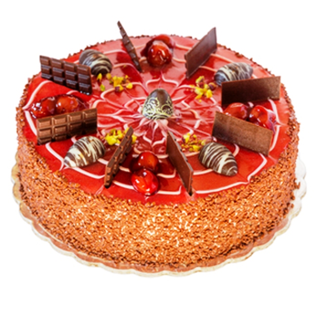 Kuchen Oder Sussigkeiten Fur Einen Geburtstag Oder Einen Urlaub Oder Fur Eine Party Kuchen Mit Beeren Erdbeere Himbeere Heidelbeere Heidelbeere Und Weissdorn Stockfotografie Alamy