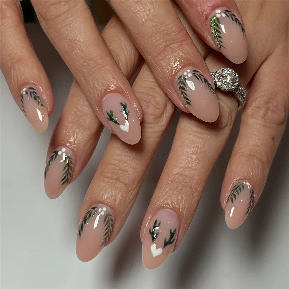 30+ stunning christmas nail designs to try for the holiday season
