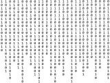 Premium Vector Binary Code Zero One Matrix White Background Abstract