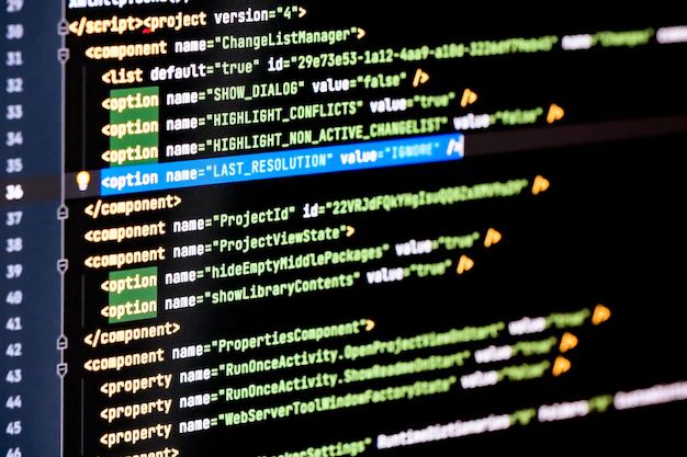 Premium Photo Programming Code Screen Of Software Developer Software Programming Work Time - Light Background Collection - Mobile Quality