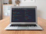 Premium Photo Software Development Programming On Computer Screen For