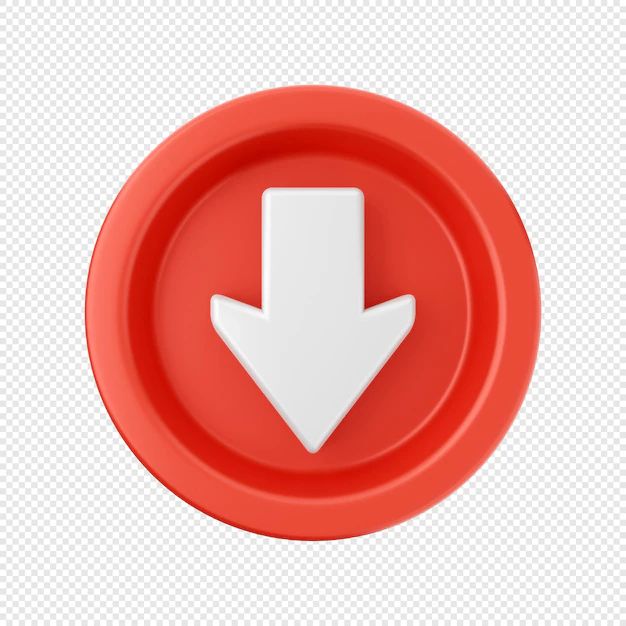 Up And Down Arrow Icon In Rounded Shape Increase And Decrease Concept - Premium Minimal Illustration Gallery - 8K