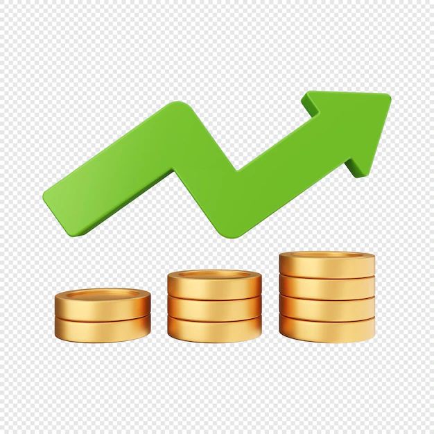 Premium Increase And Decrease Arrow 3d Illustration Pack From Business - Ultra HD Geometric Pictures for Desktop