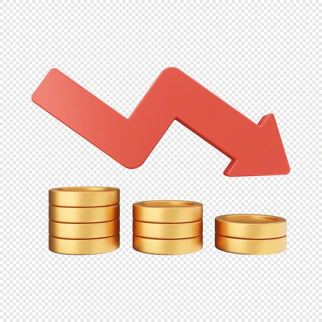 Premium Psd 3d Arrow Increase And Decrease Icon Illustration - Best Landscape Illustrations in High Resolution