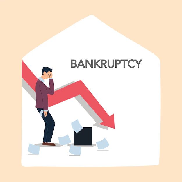 Premium Vector Businessman With Headache And Decrease Arrow - Abstract Illustration Collection - 4K Quality