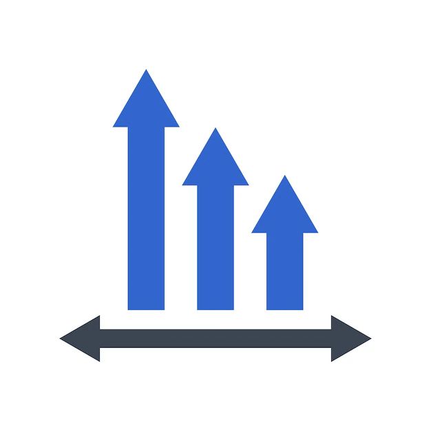 Chart Decrease Icon Vector On White Background 34501409 Vector Art - Beautiful City Illustration - HD