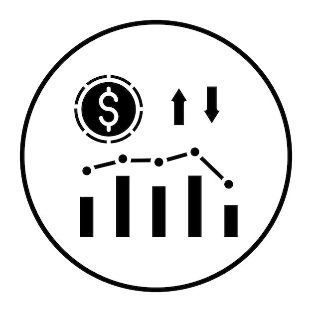 Increase And Decrease In Rate Icon Image Vector Image - HD Landscape Pictures for Desktop
