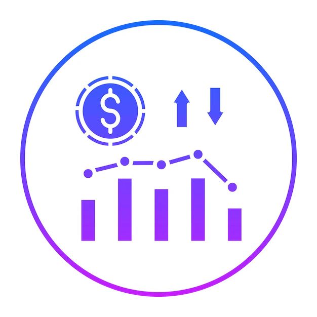 Premium Vector Increase And Decrease In Rate Vector Illustration - Download Creative Dark Illustration | Desktop