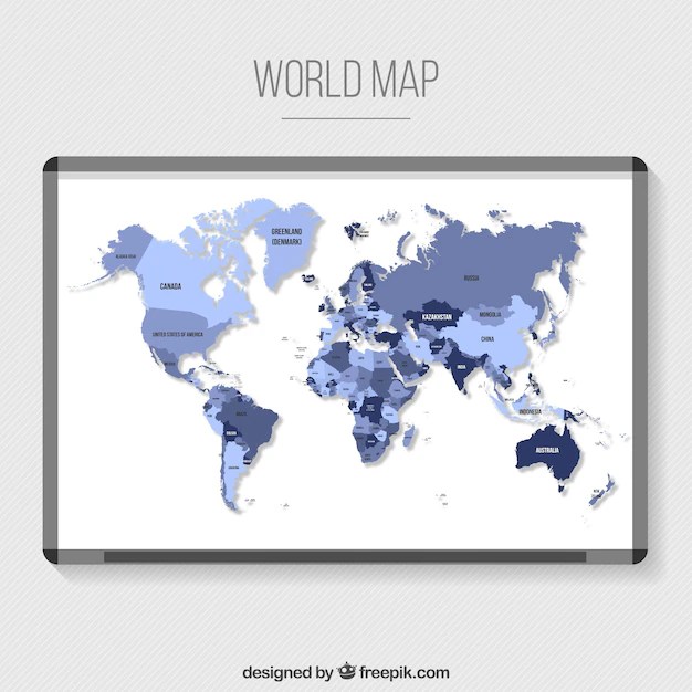 World Map 2026 Images Free Download On Freepik Map World Flat Design 23 2147620050 
