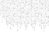Premium Vector Matrix Background Vector Binary Code Matrix Black And