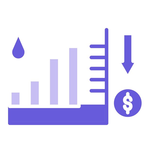 Oil Price Decrease Line Icon Stock Vector Illustration Of Fuel - Premium Nature Picture Gallery - Desktop