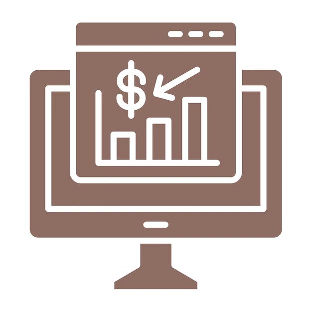 Premium Vector Price Decrease Icon - Minimal Picture Collection - HD Quality