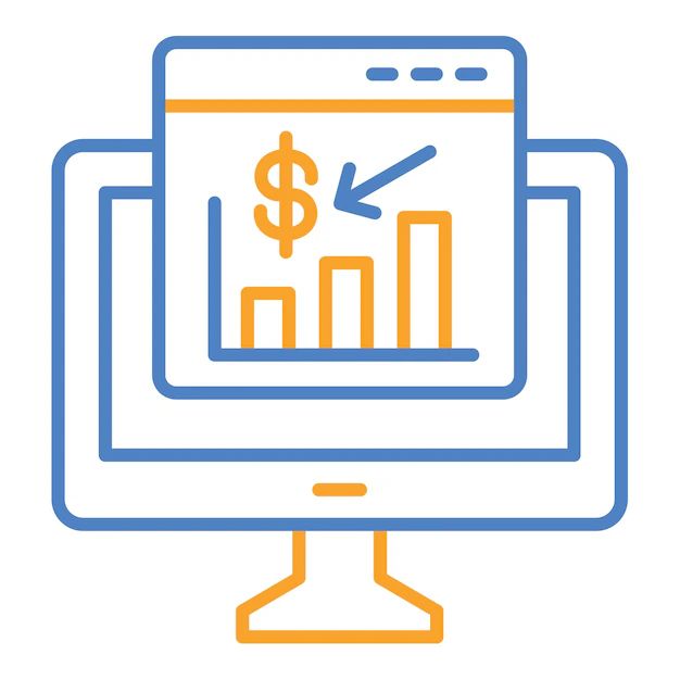 Premium Vector Price Decrease Icon - Download Incredible Abstract Pattern | Ultra HD