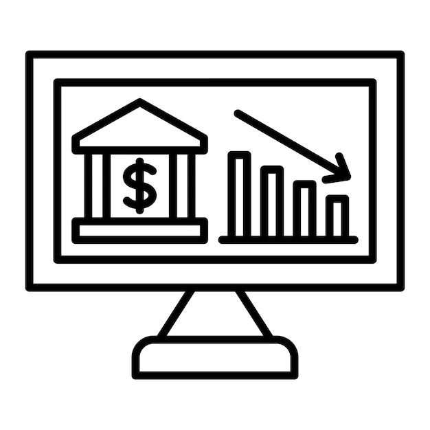 Premium Vector Price Decrease Icon - Professional High Resolution Geometric Photos | Free Download