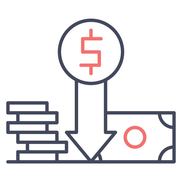 Premium Vector Decrease Illustration Design Vector Illustration - Best Abstract Pictures in Full HD