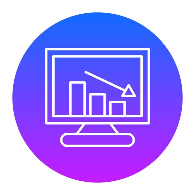 Premium Vector Decrease Illustration Design Vector Illustration - Premium Colorful Art Gallery - Retina