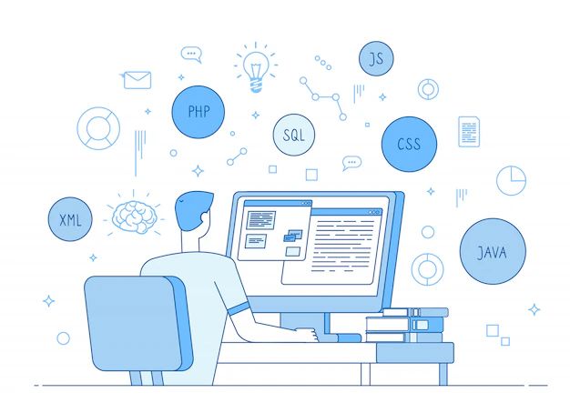 Coder Coding Programmer Programming Javascript Developer Code - Ultra HD Gradient Wallpapers for Desktop