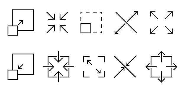 Vector Icons Depicting Increase And Decrease Arrows In A Set Vector Ascending Vector Arrow - Premium Mountain Texture Gallery - Mobile