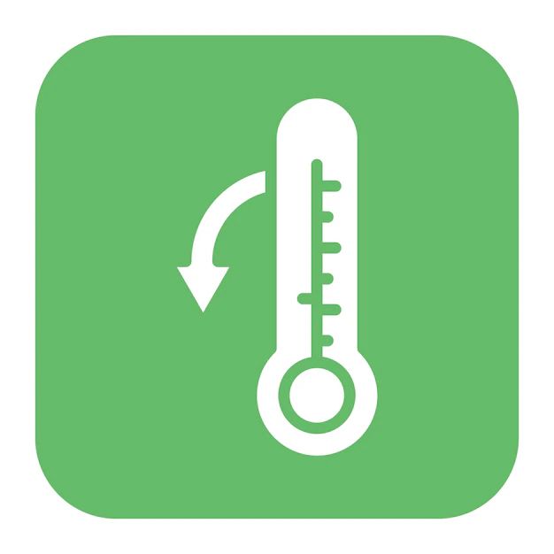 Premium Vector Temperature Decrease Icon Vector Image Can Be Used For Global Warming - City Illustrations - Elegant Mobile Collection
