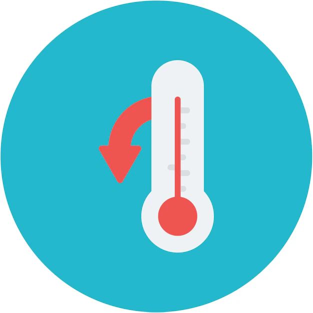 Premium Vector Temperature Decrease Icon Vector Image Can Be Used For Global Warming - Light Design Collection - High Resolution Quality
