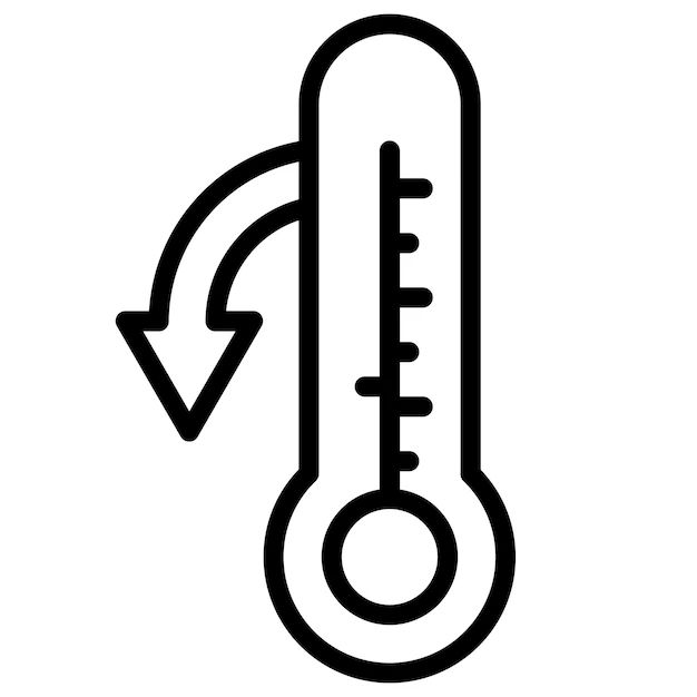Premium Vector Temperature Decrease Icon Vector Image Can Be Used For Global Warming - Landscape Art Collection - Mobile Quality