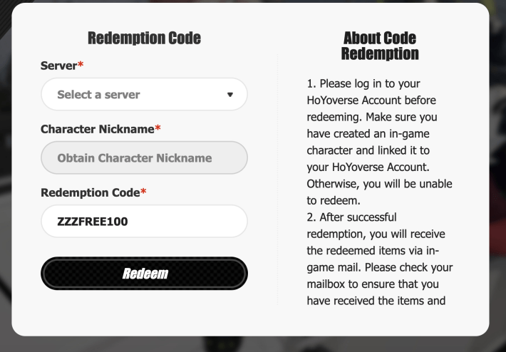 Redemption Code List How To Redeem Zenless Zone Zero ZZZ GameWith 