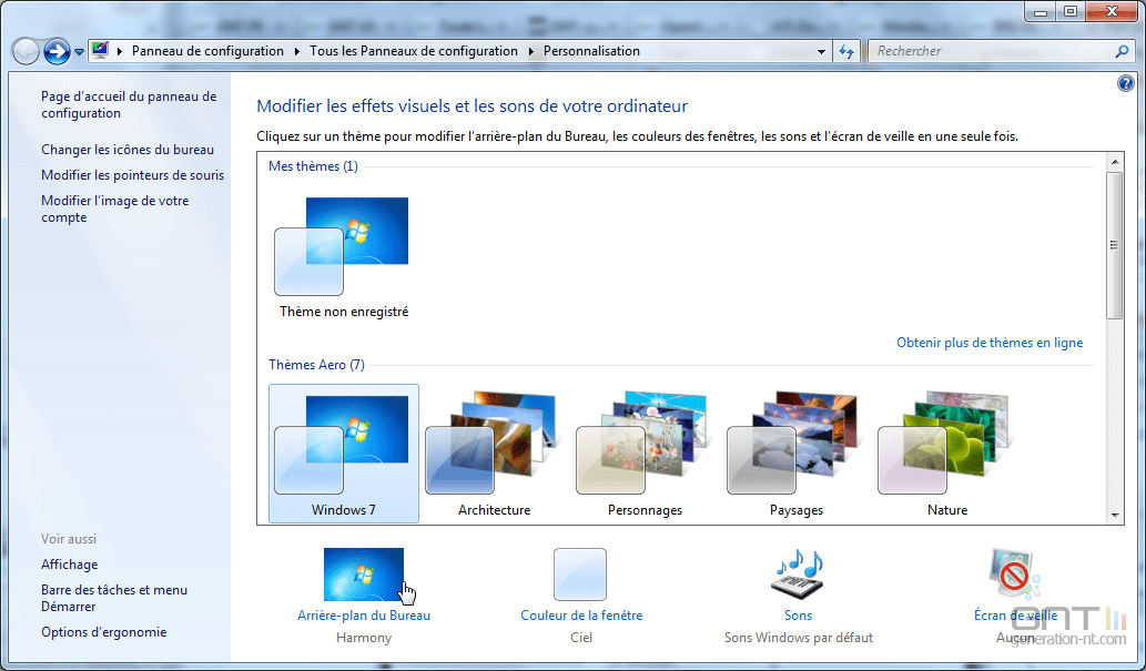 Changer Automatiquement De Fond D Ecran Sous Windows 7 Trucs Astuces Et Howto Pour Optimiser Windows