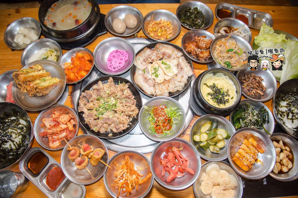 平價高CP值韓式料理吃到飽，主食/25道正統韓國小菜/湯品/蒸蛋/煎餅/拌飯/飲料/冰淇淋無限吃到飽：濟州五花肉 . K R – 韓國烤肉 B B Q嘉義店