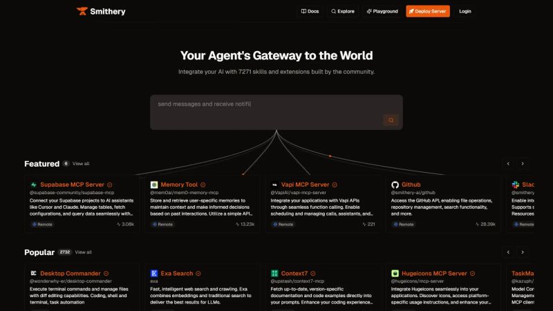 Introduction Smithery Documentation - Vintage Photos - Incredible 8K Collection