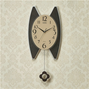Modern Pendulum Wall Clock Special Wooden Mute Wall Clock A B Options