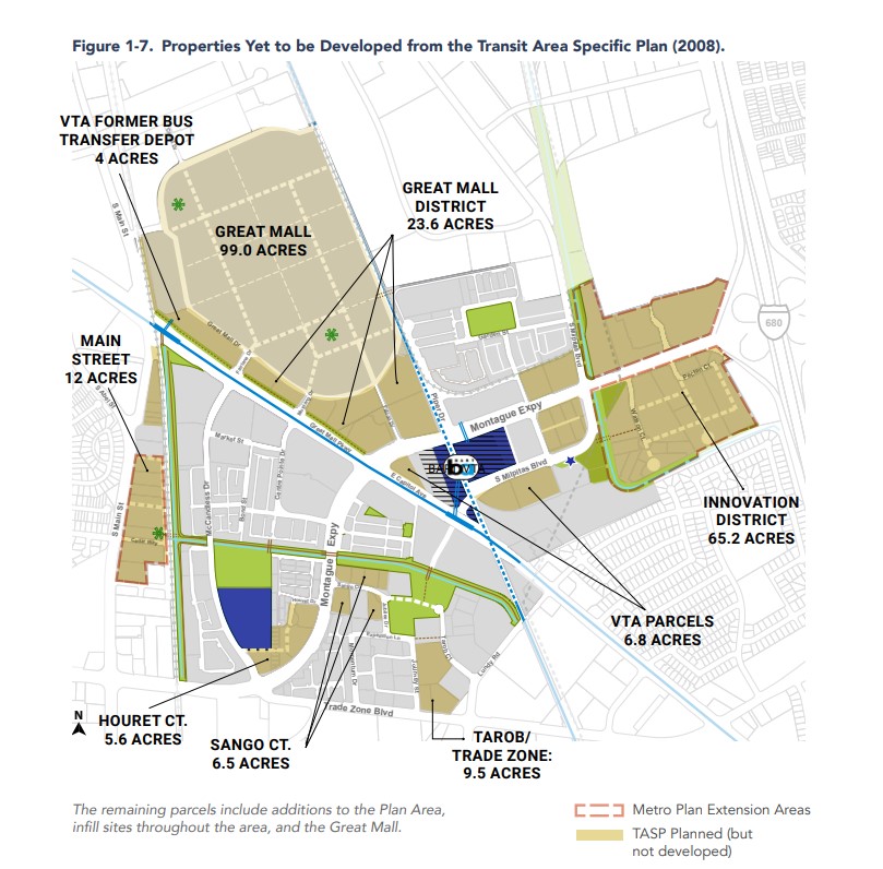Milpitas Pushes Forward With An Ambitious Five District Growth Plan Milpitas Map Use 2 .webp