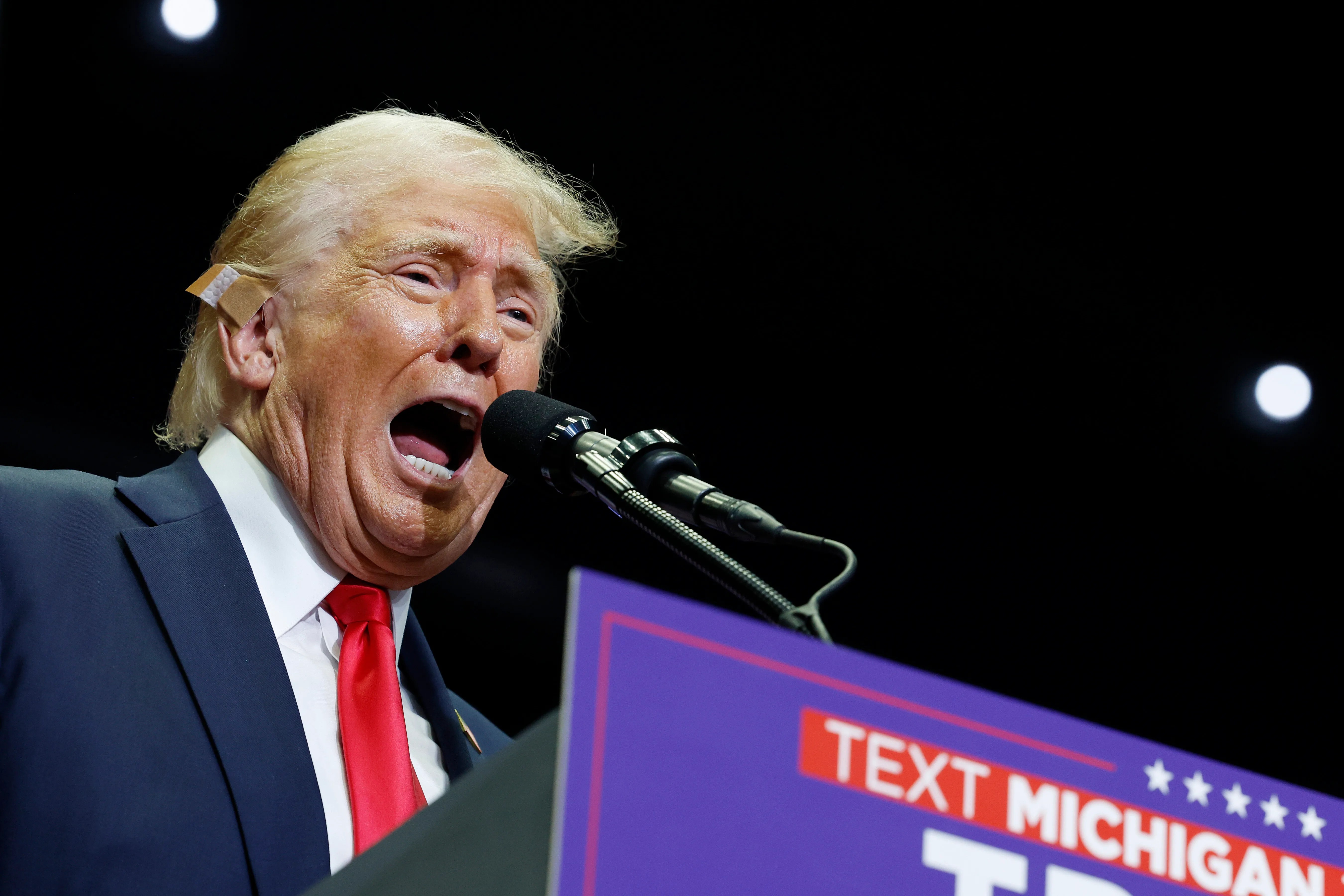 Donald Trump Trashes Joe Biden After He Drops Out Of The Race