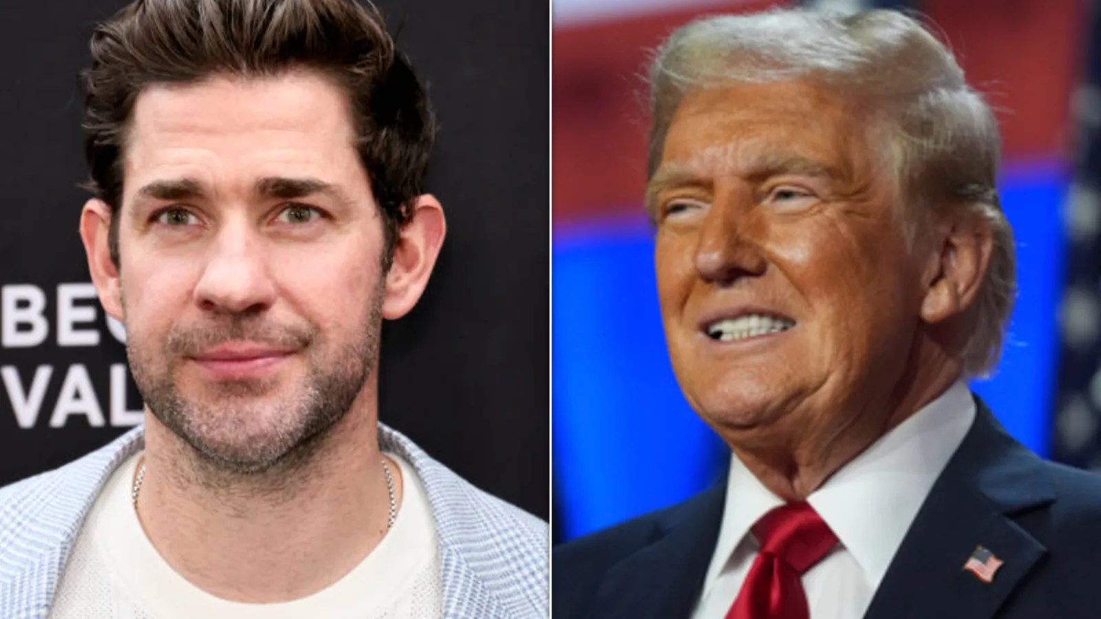 Folks Are Tying Trump To John Krasinski Being Named People's Sexiest Man Alive