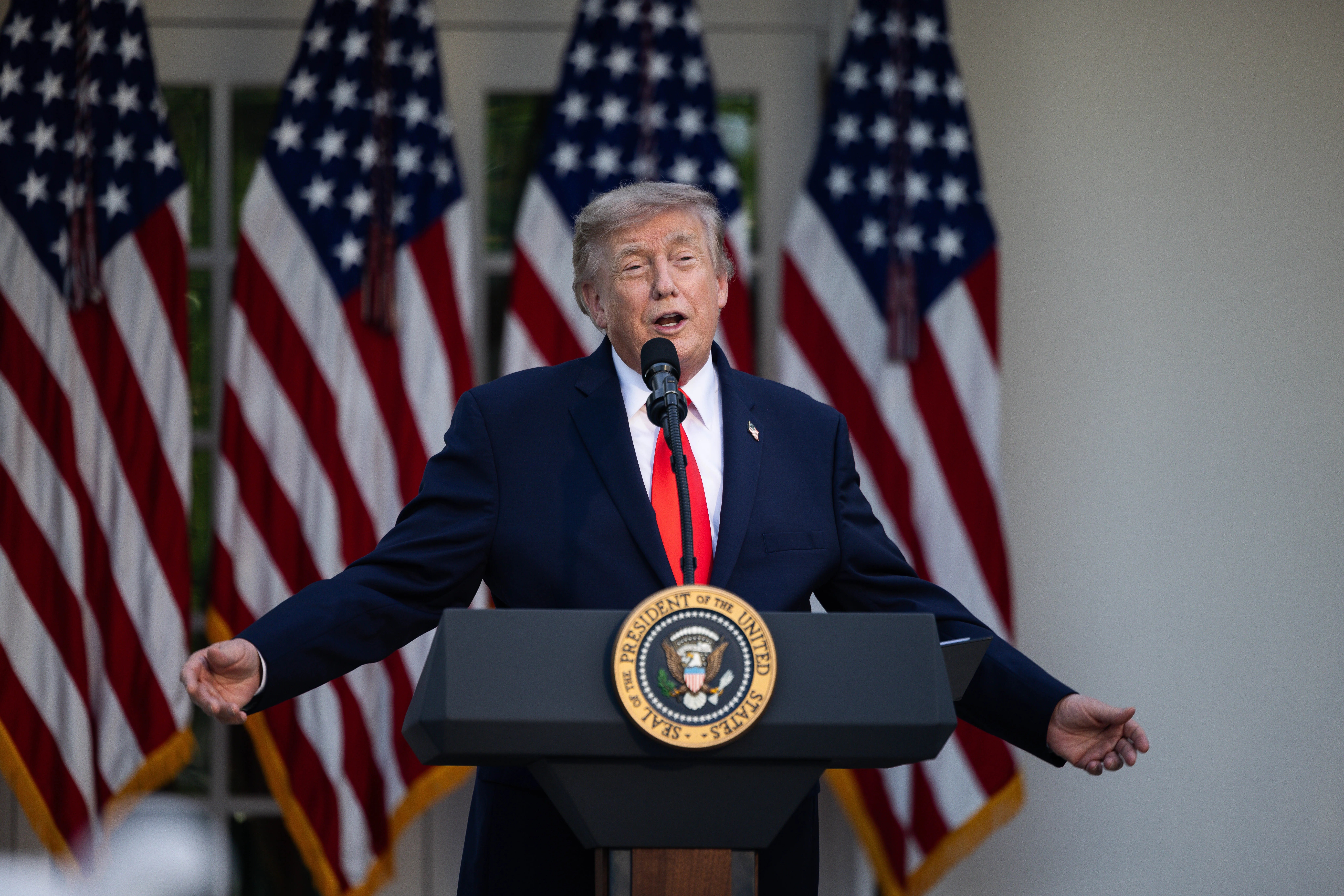 Trump Accuses Iran Of ‘Foolish Violation’ Of Ceasefire Agreement By Striking Cargo Ship