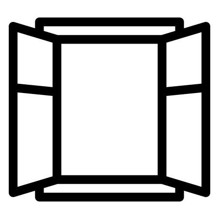 Leeres Zimmer Mit Offenes Fenster 3d Bild Clip Art K10033981 Fotosearch