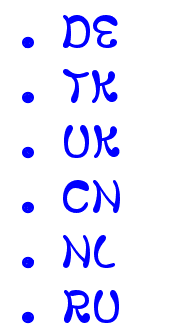 .RU Domain Ranked Sixth in ccTLDs - NiceNIC.NET