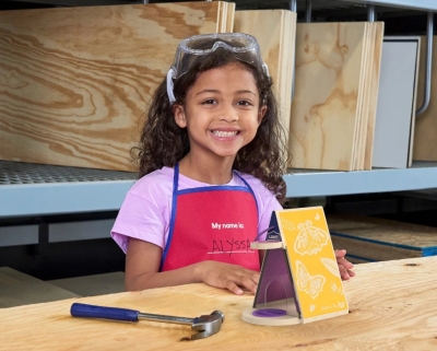 Free butterfly biome for kids at lowe's (5/4)