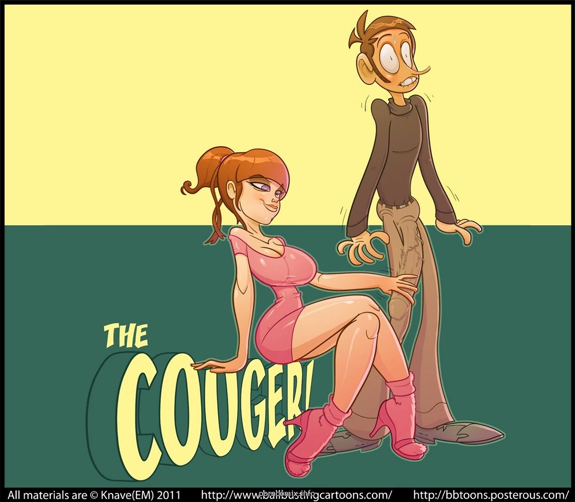Ballbusting- The Cougar - Porn Cartoon Comics