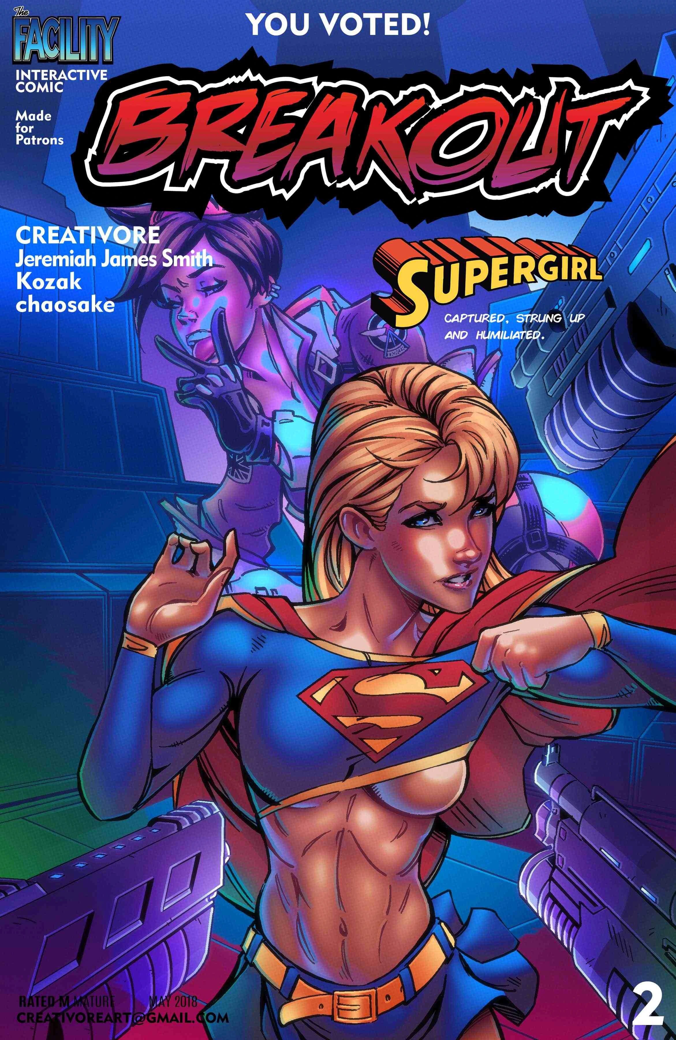 Breaking Power Girl comic porn | HD Porn Comics