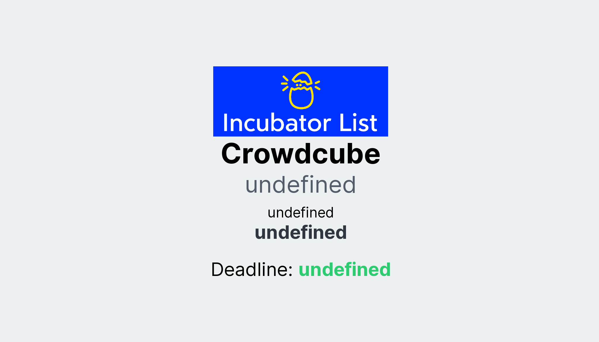 Crowdcube Key Information
