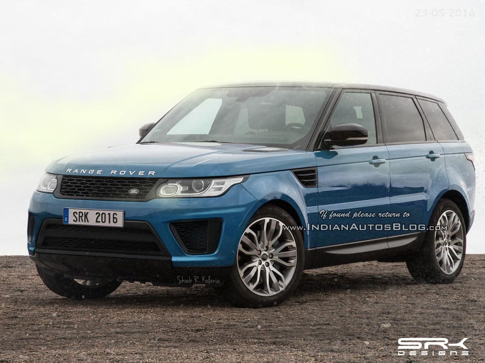 2017 range rover sport (facelift) rendering