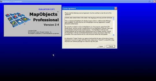 ESRI MapObjects Download MapObjects Is A Set Of Mapping Software Mapobjects V2.4 Main Window Example 