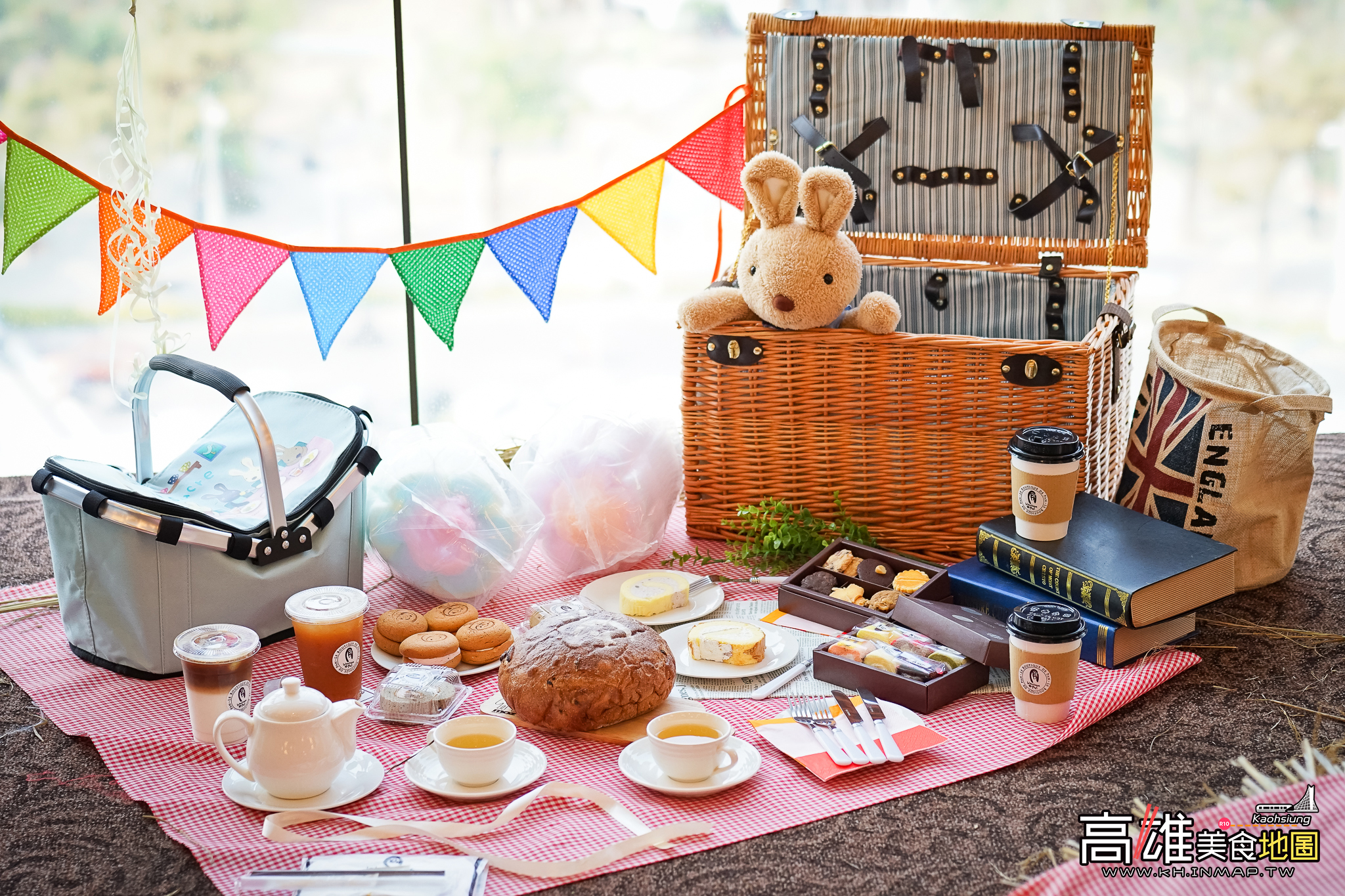 【大立百貨親子野餐】首創南部百貨室內野餐-與馬丁有約 & 最古老的空中樂園享受陽光和美食！