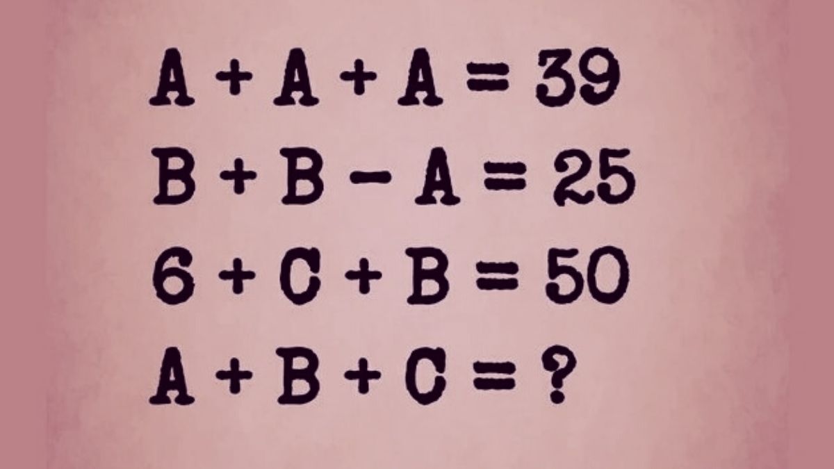 Math riddles: can you solve this math riddle in 15 seconds?