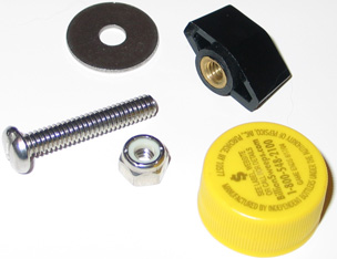 DIY Bottle Cap Tripod parts list