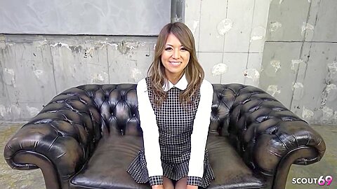Petite Japanese Young Cutie At Fornicate