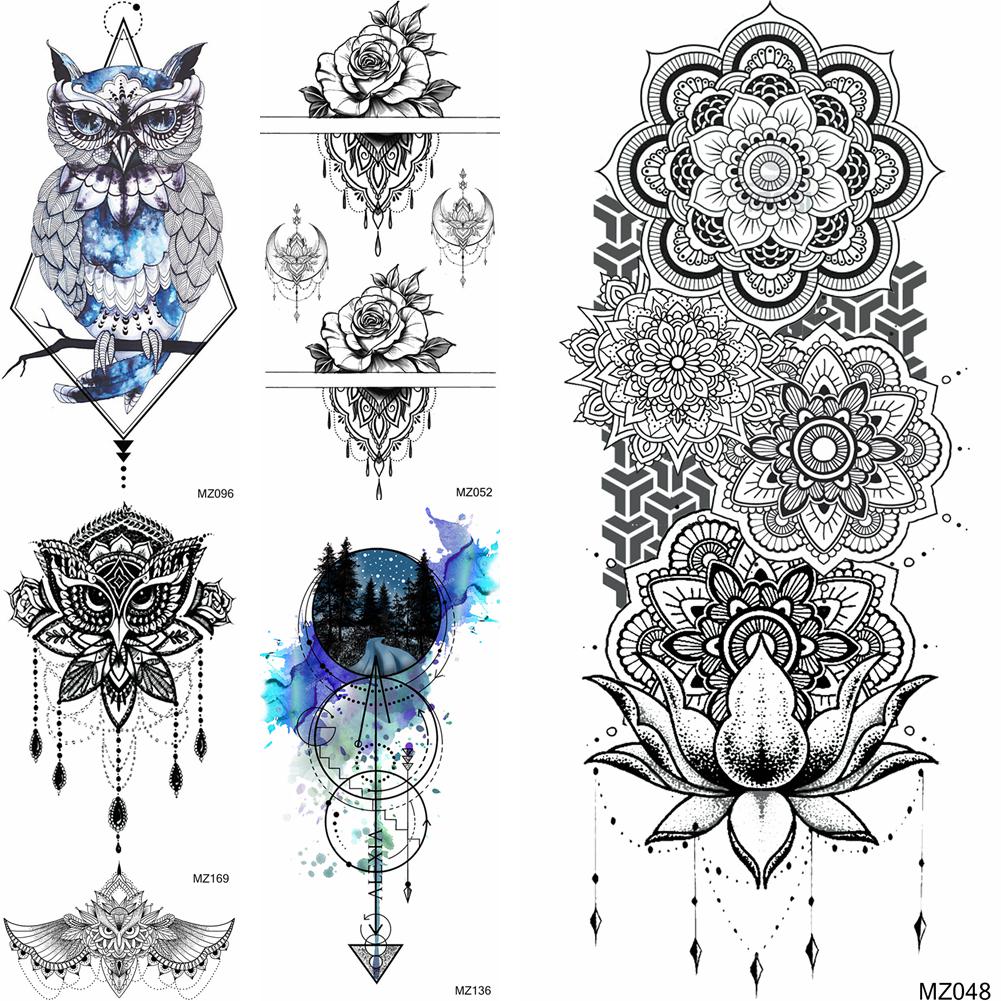 Buy case for lg stylo 6, cmeka 3d mandala flower luxury pu leather wallet phone case flip folio protective cover for women with [kickstand card . Buy 1pc Fake Jewelry Temporary Tattoos Waterproof Black Mandala Flower Tattoos Sticker 3d Geometric Owl Anchor Tatoos For Women Body Art At Affordable Prices Free Shipping Real Reviews With Photos Joom